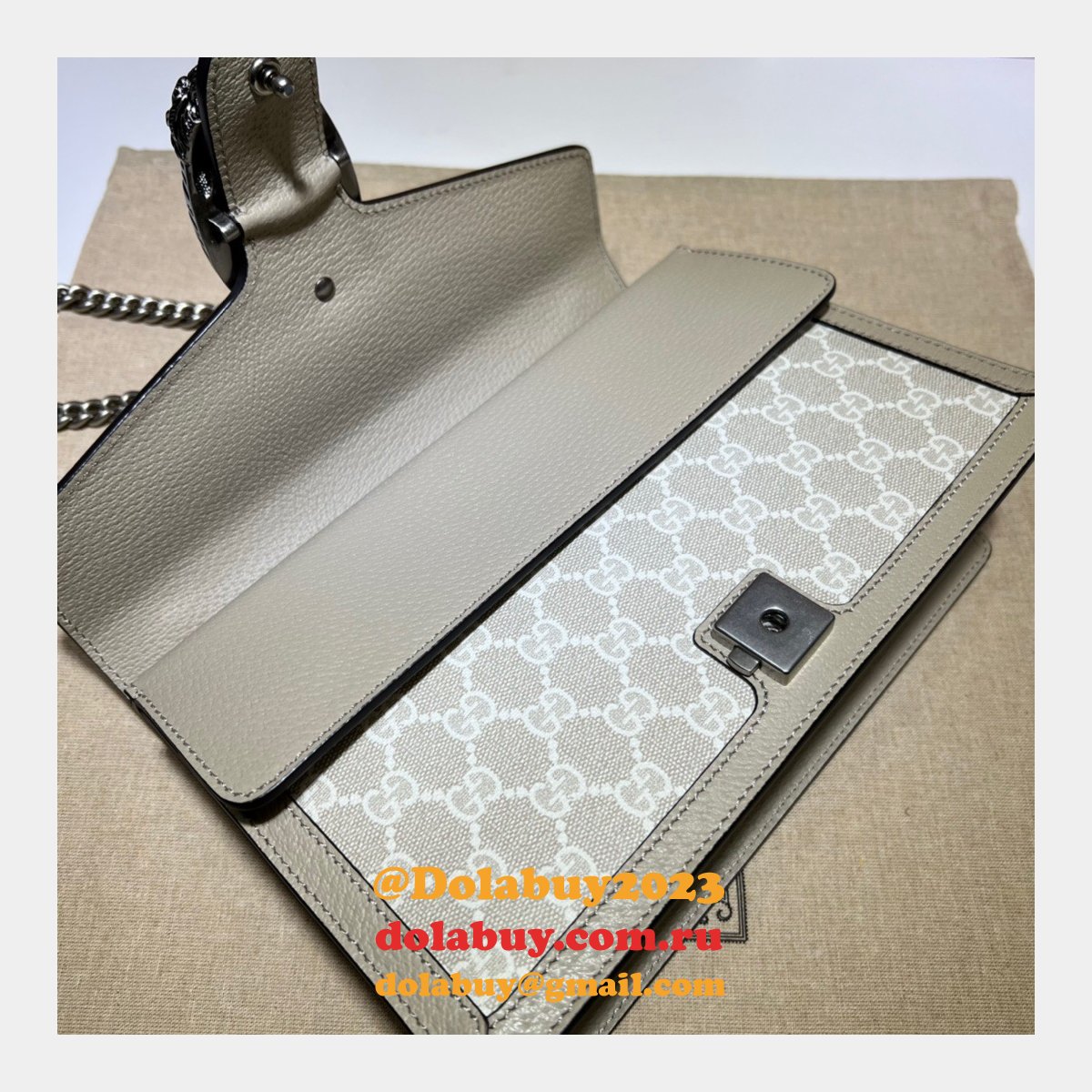 best quality G*u*i replica 400249 dionysus small shoulder leather bag