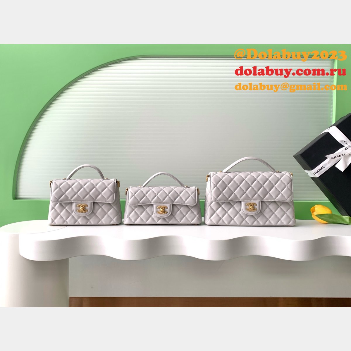 Luxury Flap AS5354 & AS5355 & AS5356 Top Handle Replica Bag