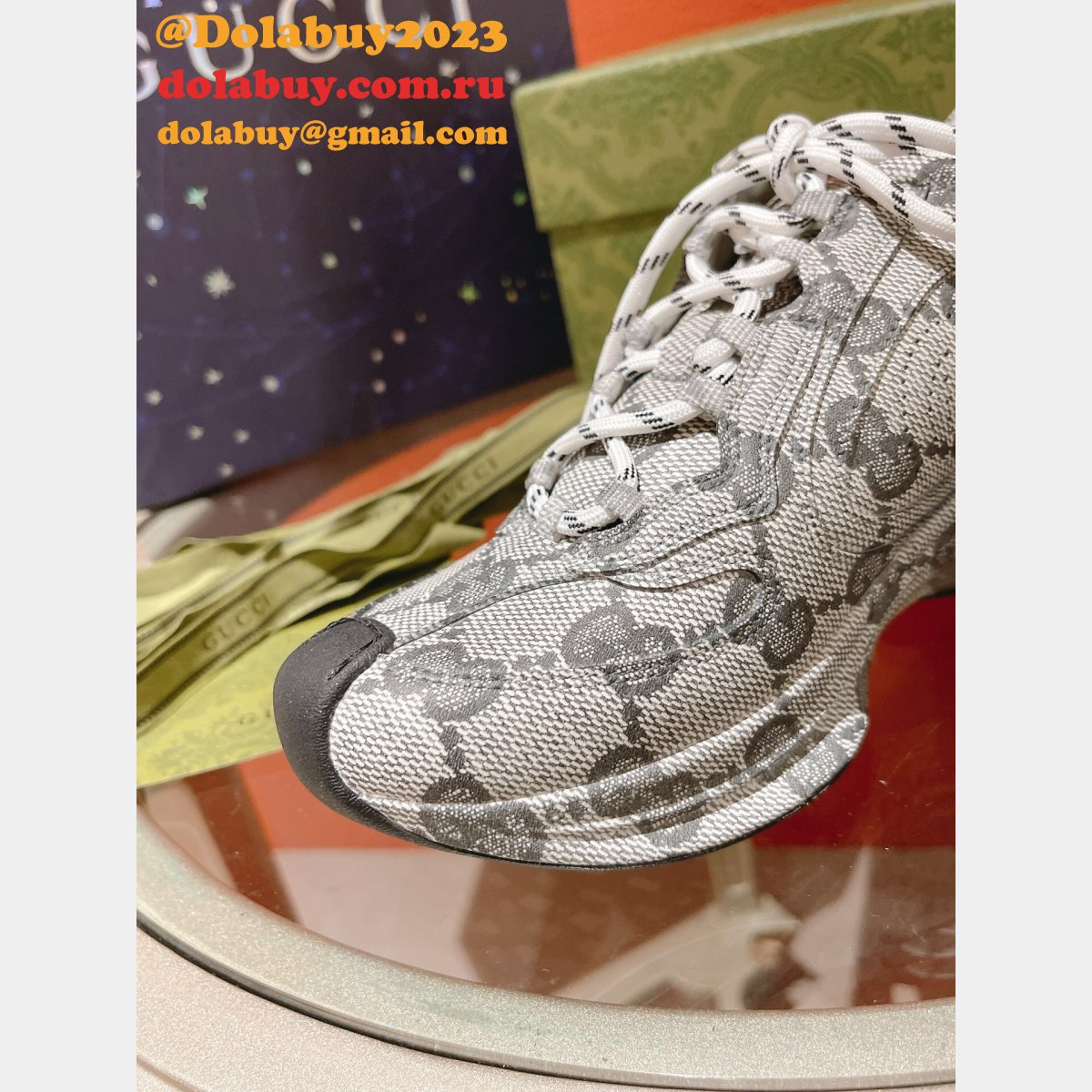high quality copy run shoes G*u*i togo luxury designer