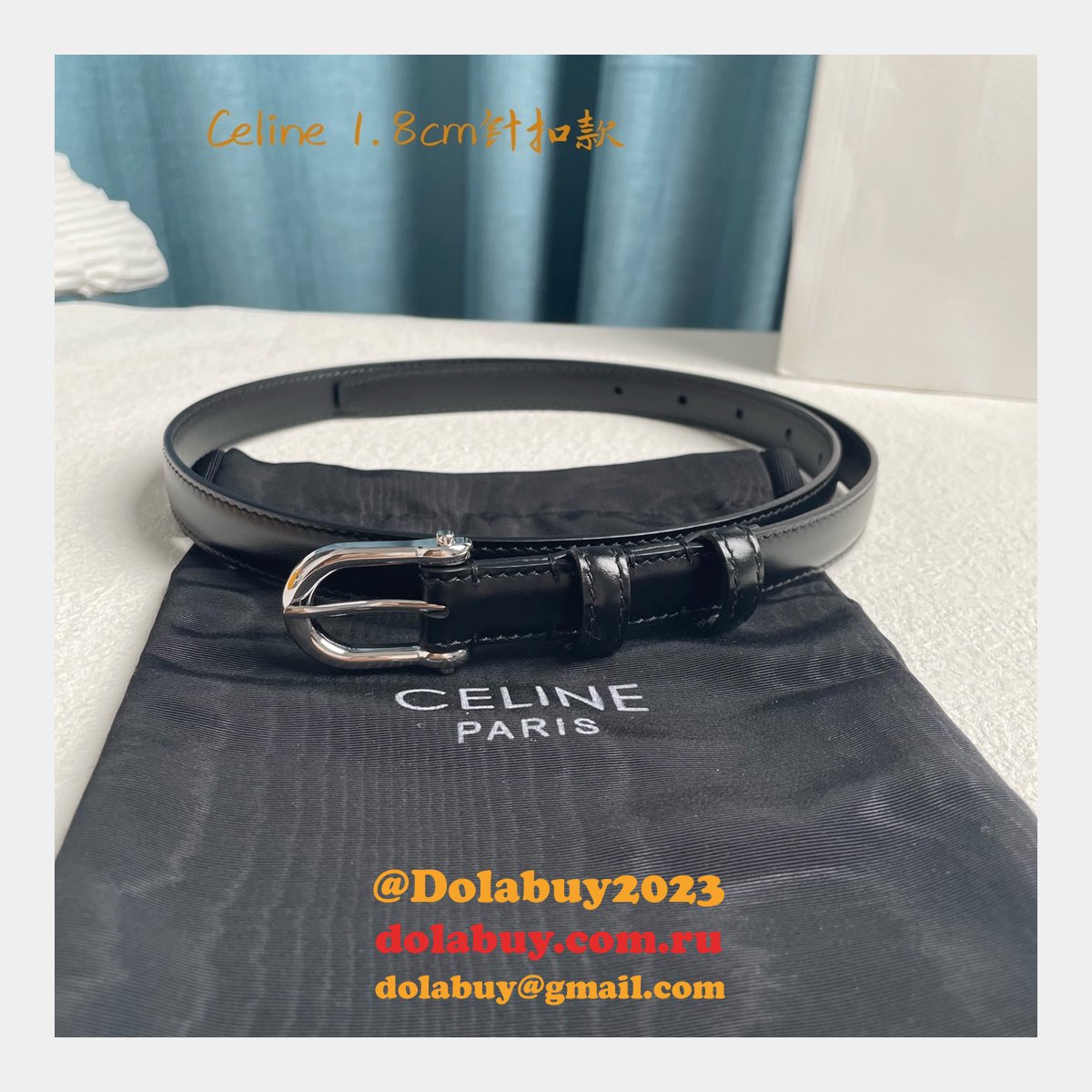Replica Celine Inspired 18/25MM Top Quality Belt
