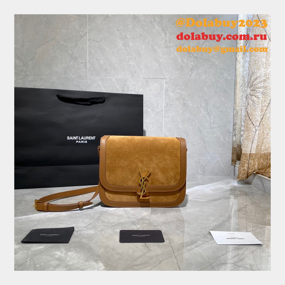 Solferino shoulder Replica 635025 bag Saint Laurent