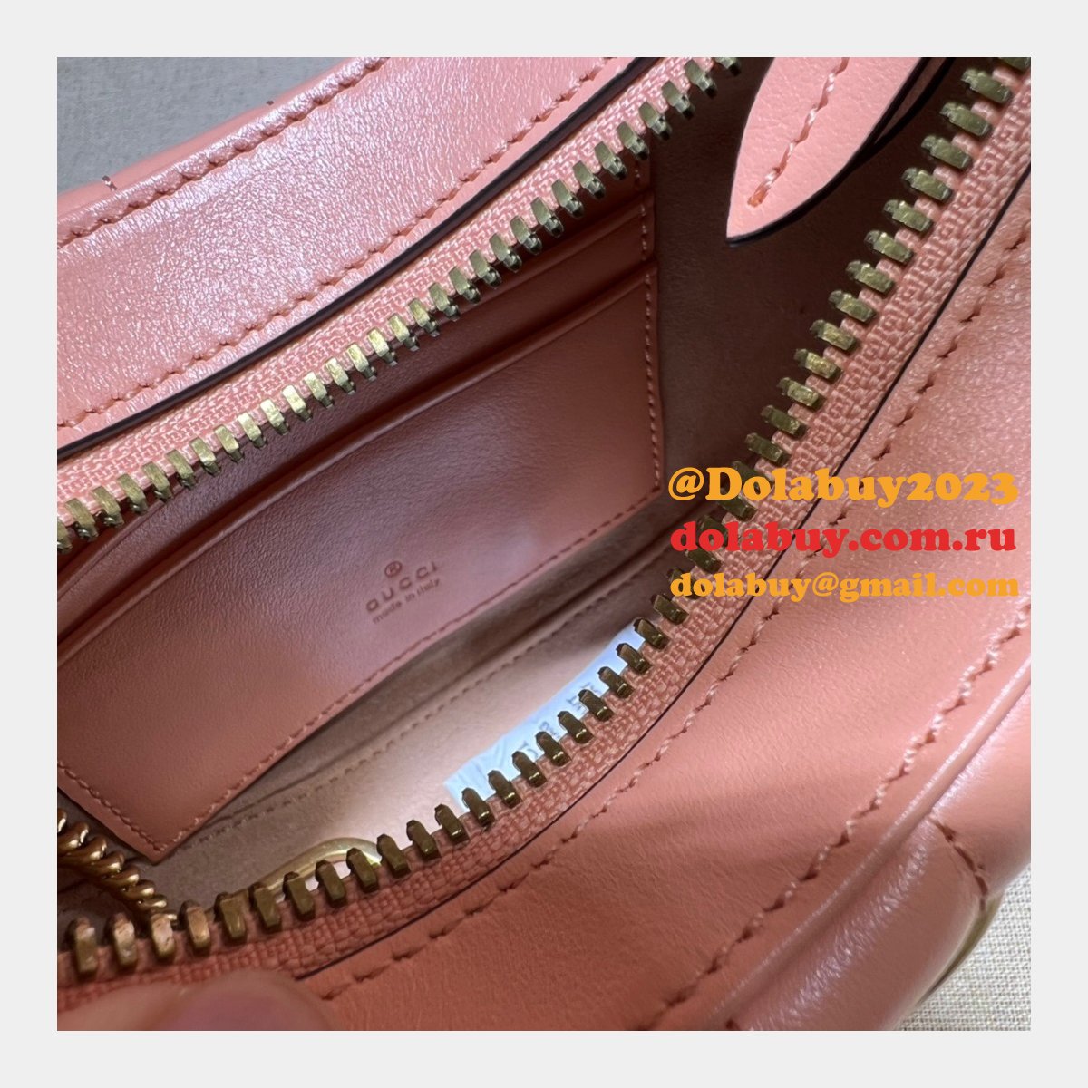 G*u*i aaa+ gg marmont half-moon-shaped 699514 fashion bag