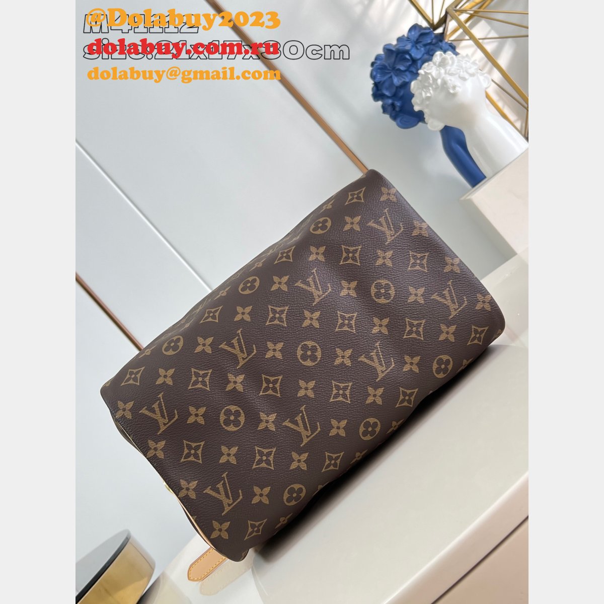 AAA+ Louis Vuitton High Quality Speedy Bandouliere 25 30 35 Monogram