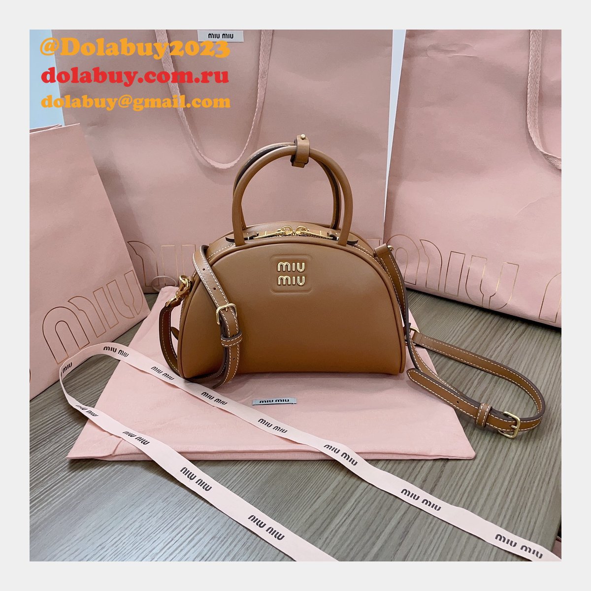 Miumiu 7 Star 5BB157 Designer Replicas Dumplings Handbag
