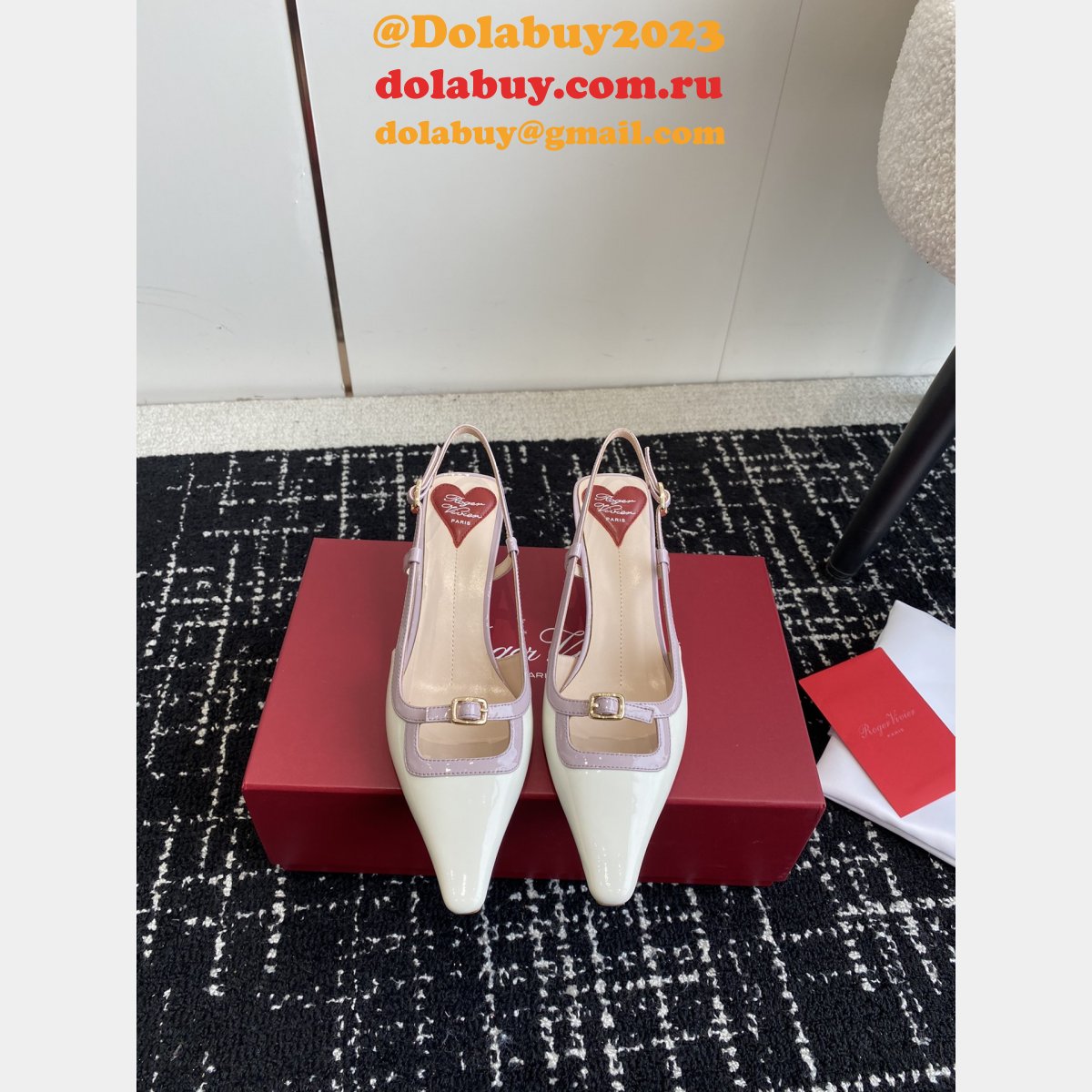roger u1u1er wholesale slingback heels designer knockoff shoes