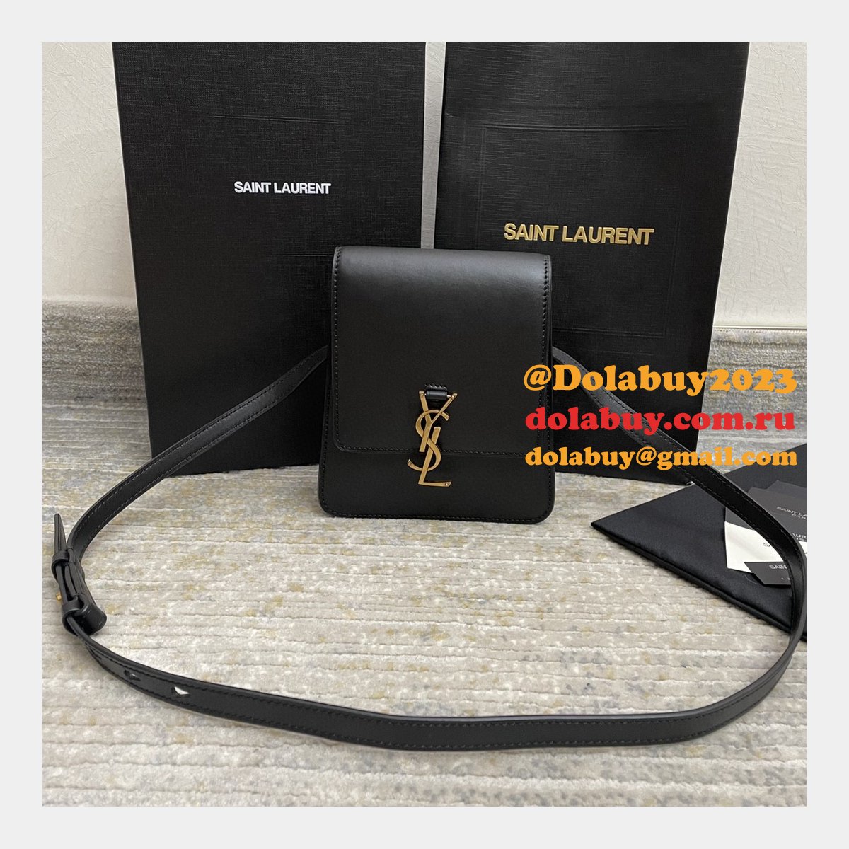 Best Replica Saint Laurent Verti Kaia crossbody Shoulder 668809 bag