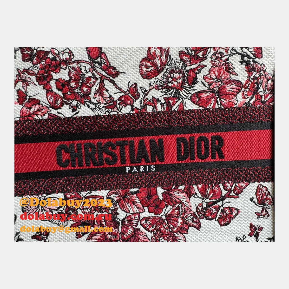 Best Latest CD Book Tote Quality Replica Dior Bags