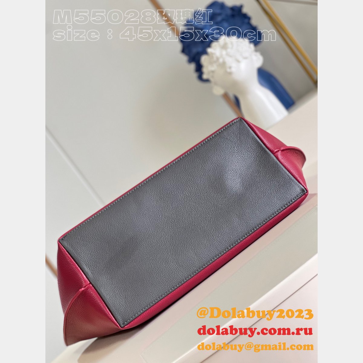 Fake Lockme Go Tote Hand M55028 Louis Vuitton 1:1 Mirror Bag