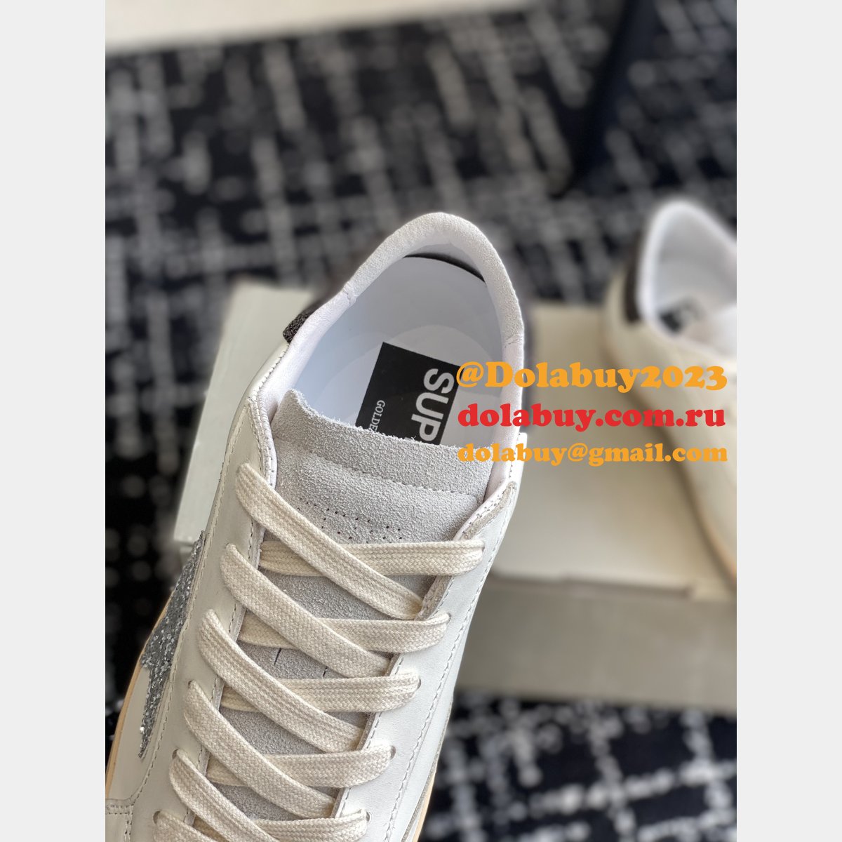 Luxury Super-Star Sabots With Platinum Star Shoes