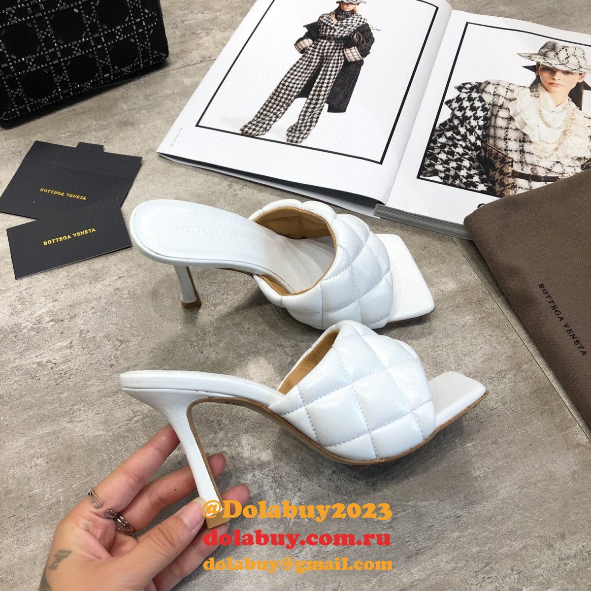 replica b0tte*a Ven*ta fashion slippers