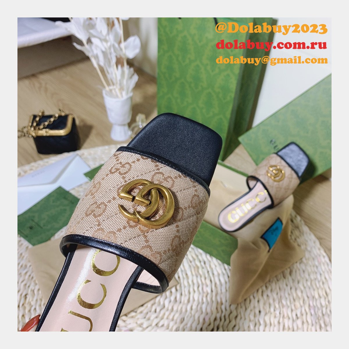 luxury aaa+ G*u*i replica calfskin shoes online
