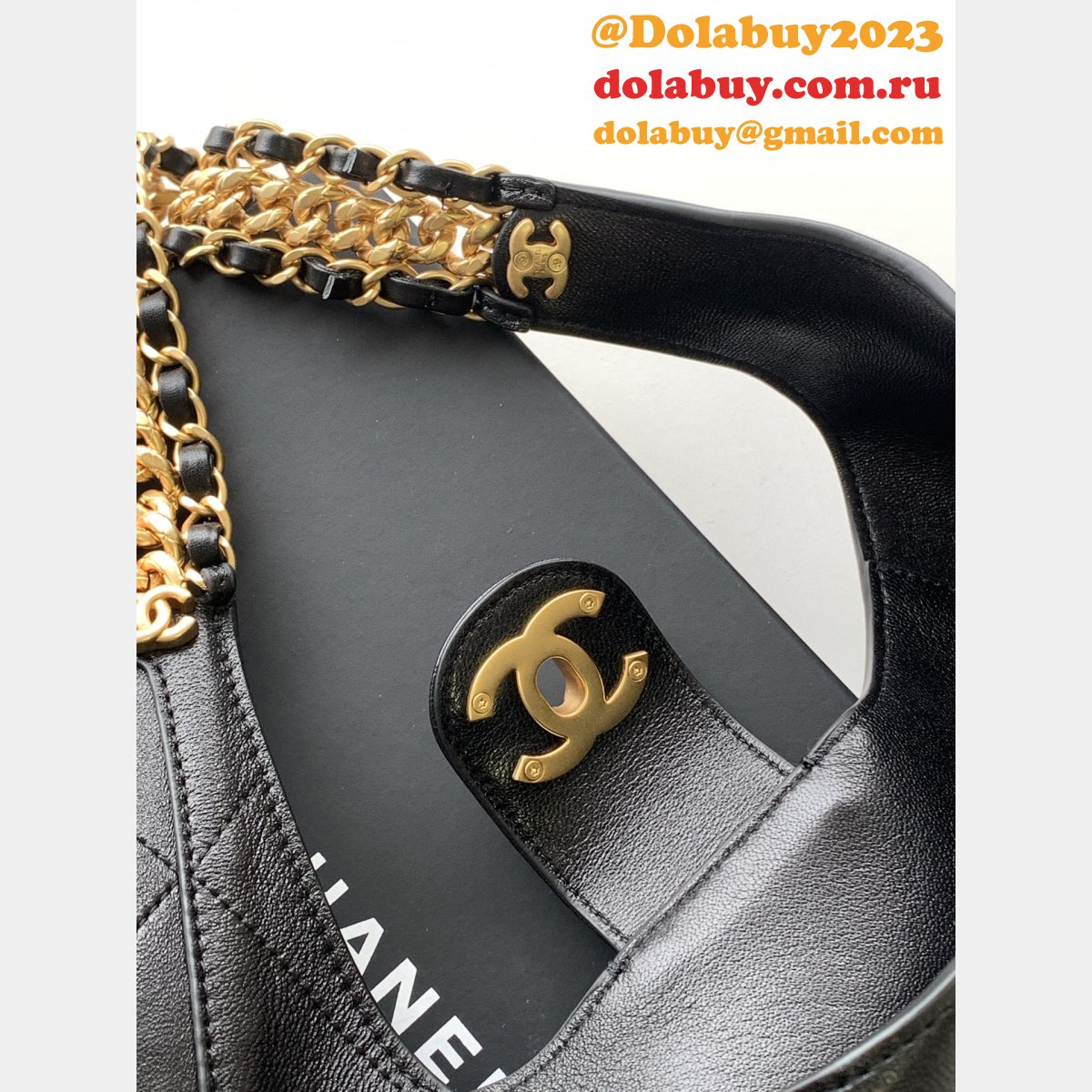 Duplicate AS5403 & AS5425 Black Best Hobo Handbag