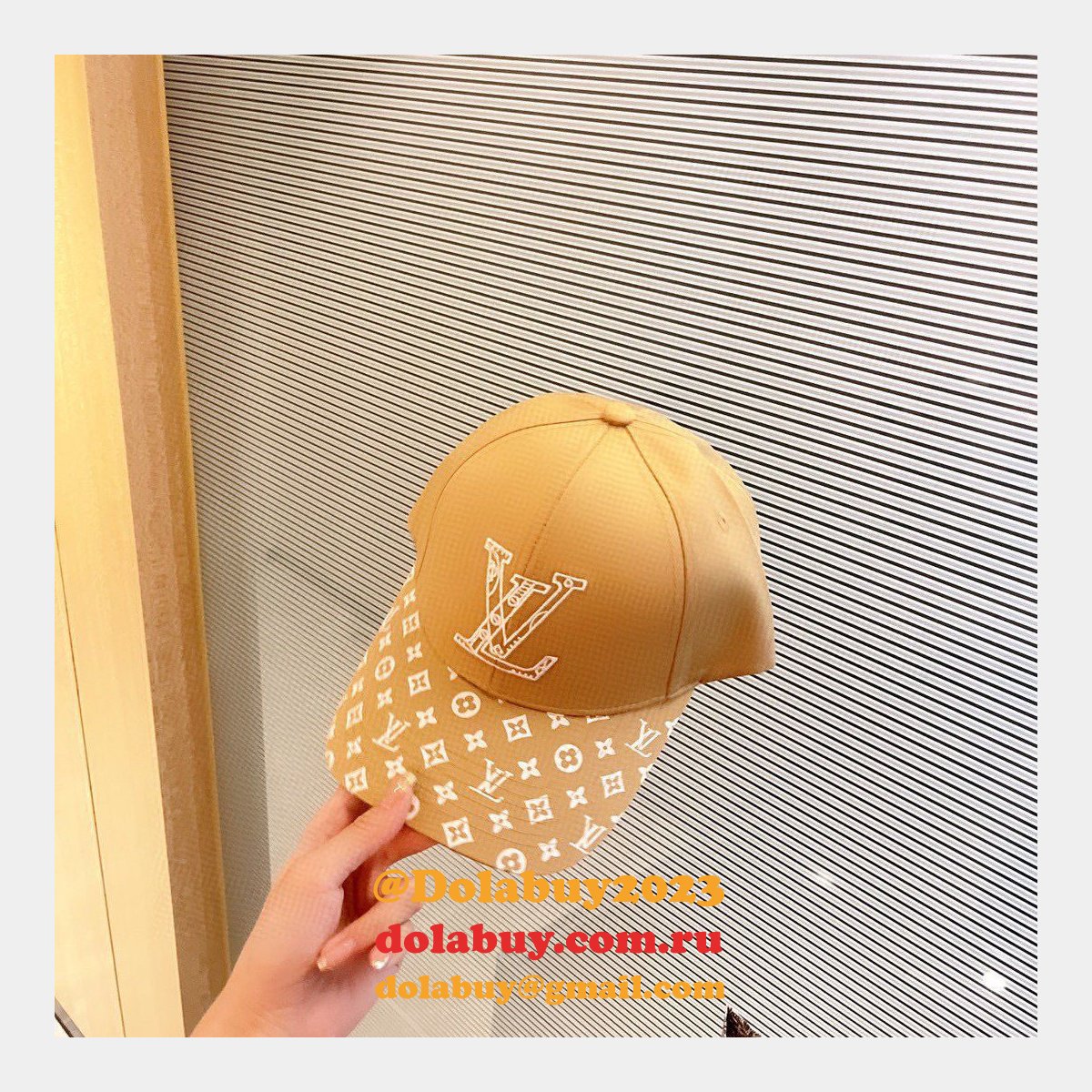Wholesale Louis Vuitton High Quality Replica Designer Hats
