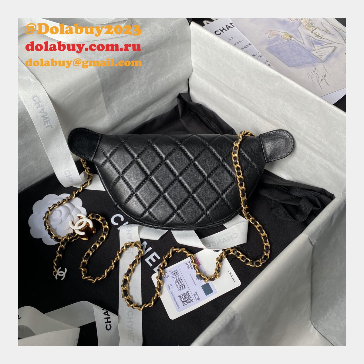Inspired Top Quality AS4113 Waist Shoulder Chain Bags