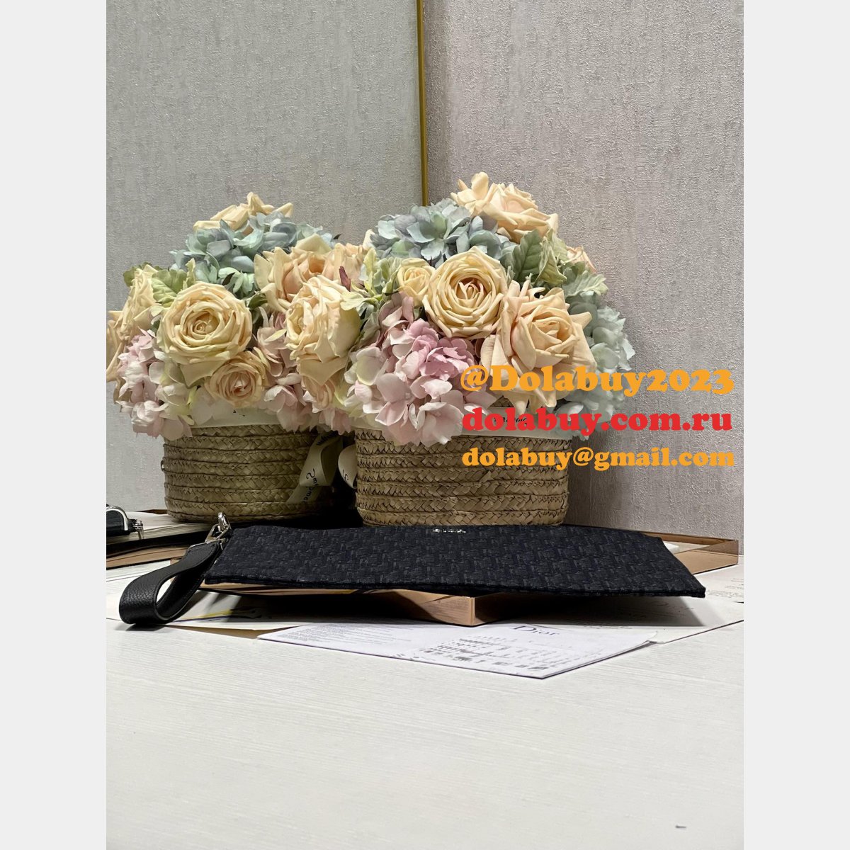 Wholesale AAA Replica Bags A492/A491 Dior Oblique Online Store