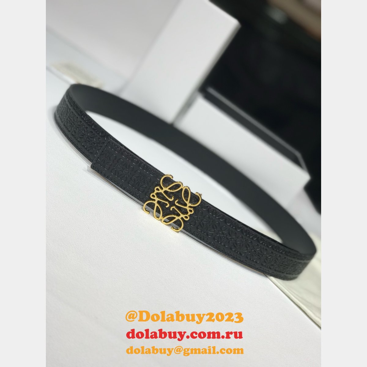 Best High-Quality 3.2CM Width Loewe Replica Belts Buckle