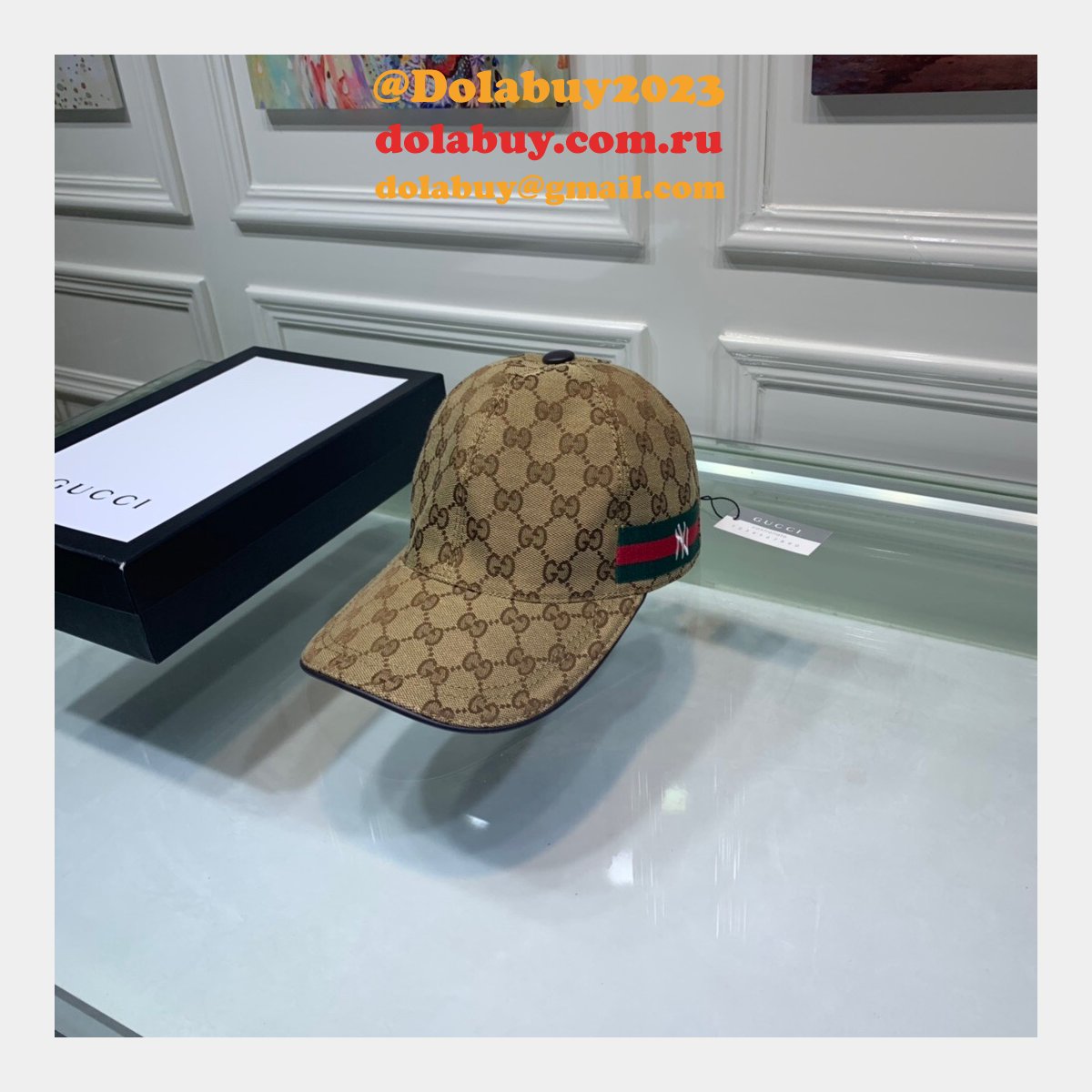 high quality G*u*i ny baseball cap