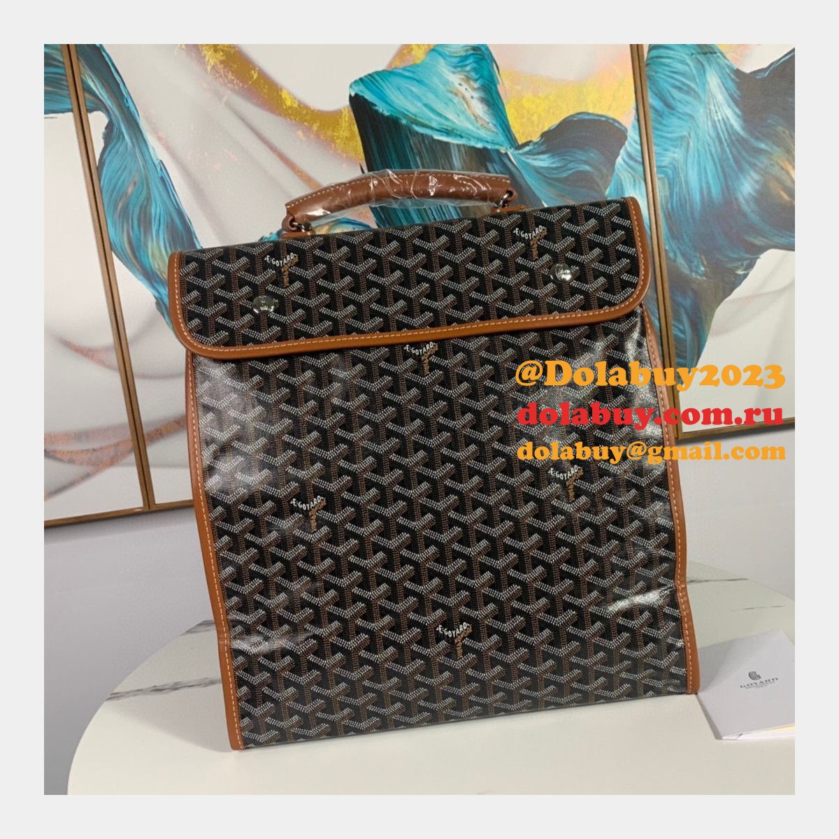 Goyard 1:1 Mirror Latest Saint Lager Designer Replica Bag