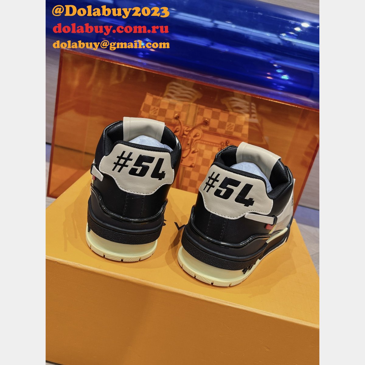 High Quality Replica US Louis Vuitton Trainer Sneaker Shoes