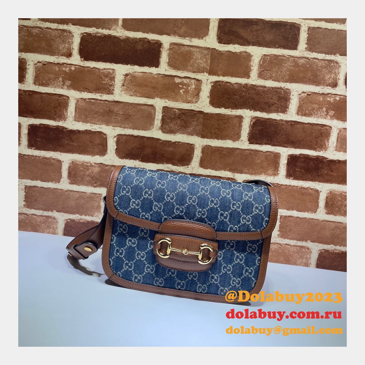 first copy G*u*i replica 602204 horsebit 1955 shoulder bag
