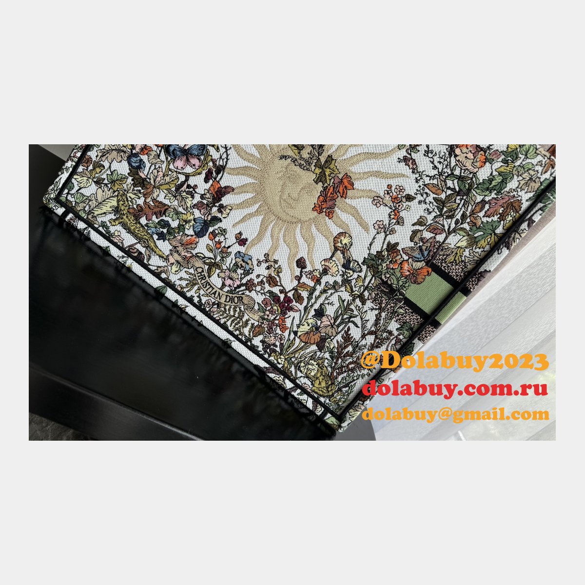 Dior 1:1 Mirror CD Book Tote Top Designer Replica Bags