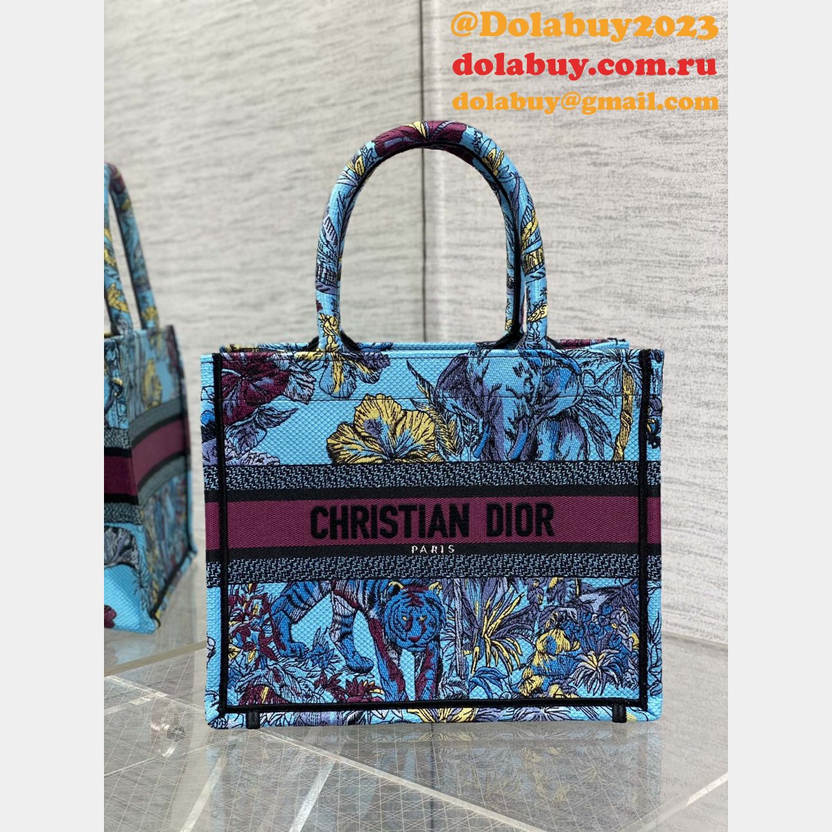 How To Buy Replicas Christian Dior CD Book Tote Online