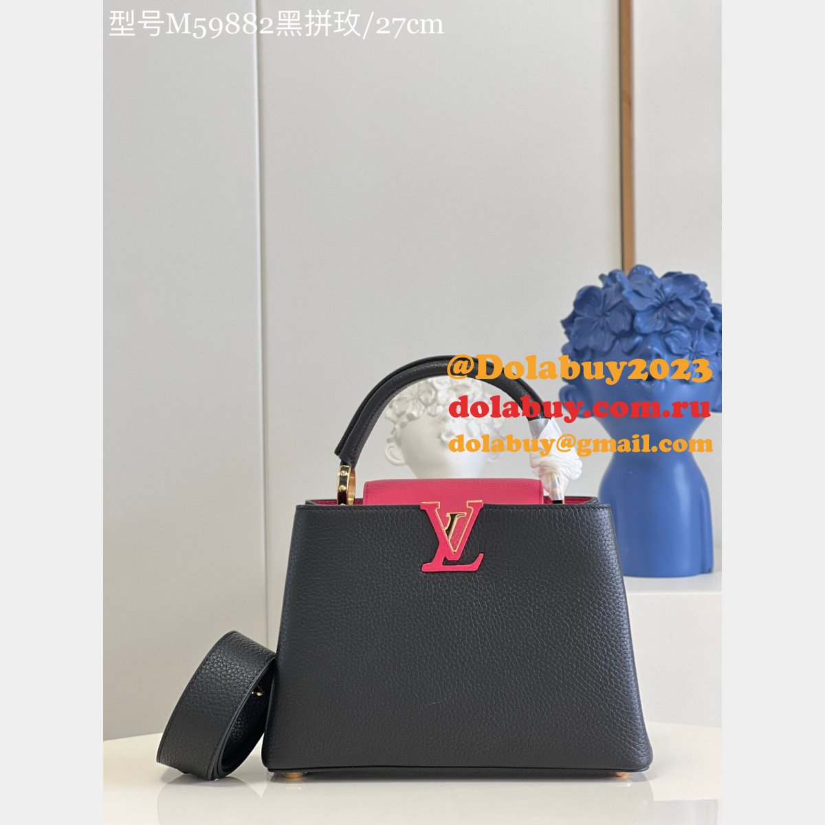 Louis Vuitton M59882 Capucines AAA+ Class High Replica Bag