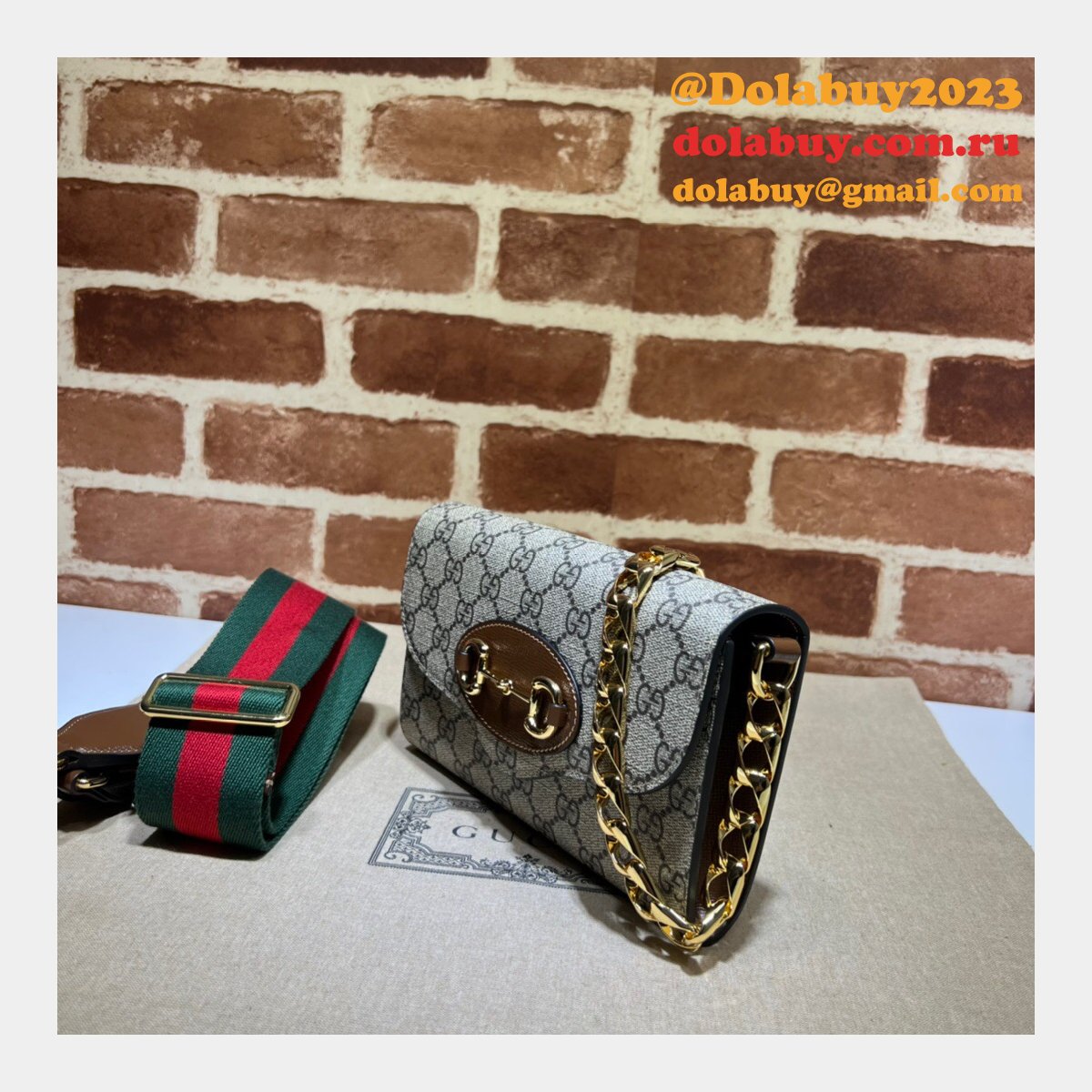 G*u*i designer horsebit 1955 crossbody women best 724713 bag