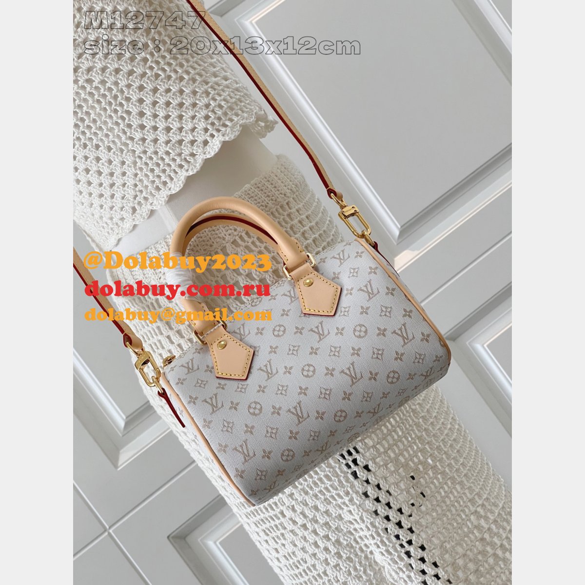 Louis Vuitton Top Quality Fake M12747 Speedy Bandoulière 20 Handbag