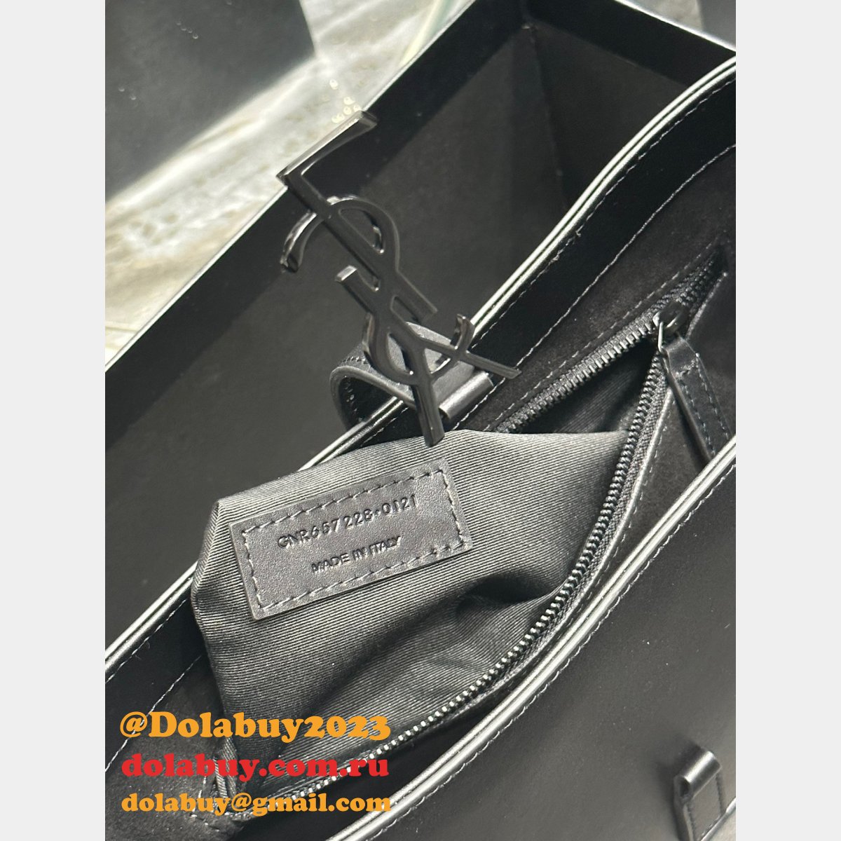 YSL High Quality Replica 657228 Perfect Black Hobo Bag