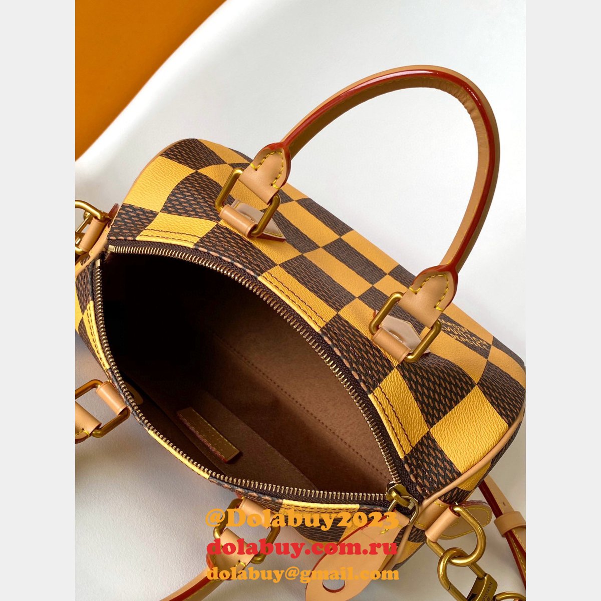 Louis Vuitton Speedy Bandouliere Damier Pop 25CM
