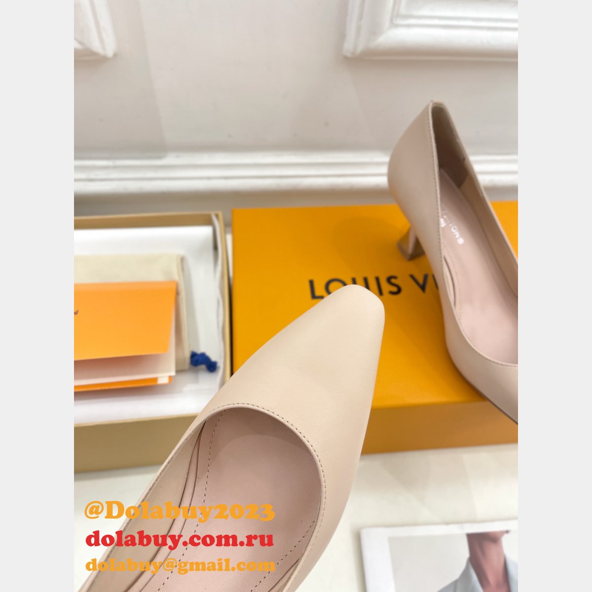 Cherie Heel High quality Louis Vuitton Replica Shoes