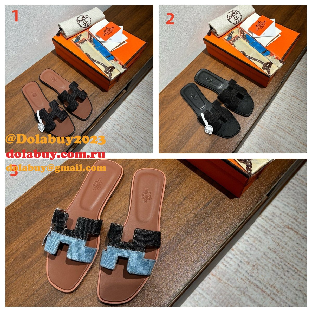 Luxury Hermes Hot Selling Oran Sandal 2025