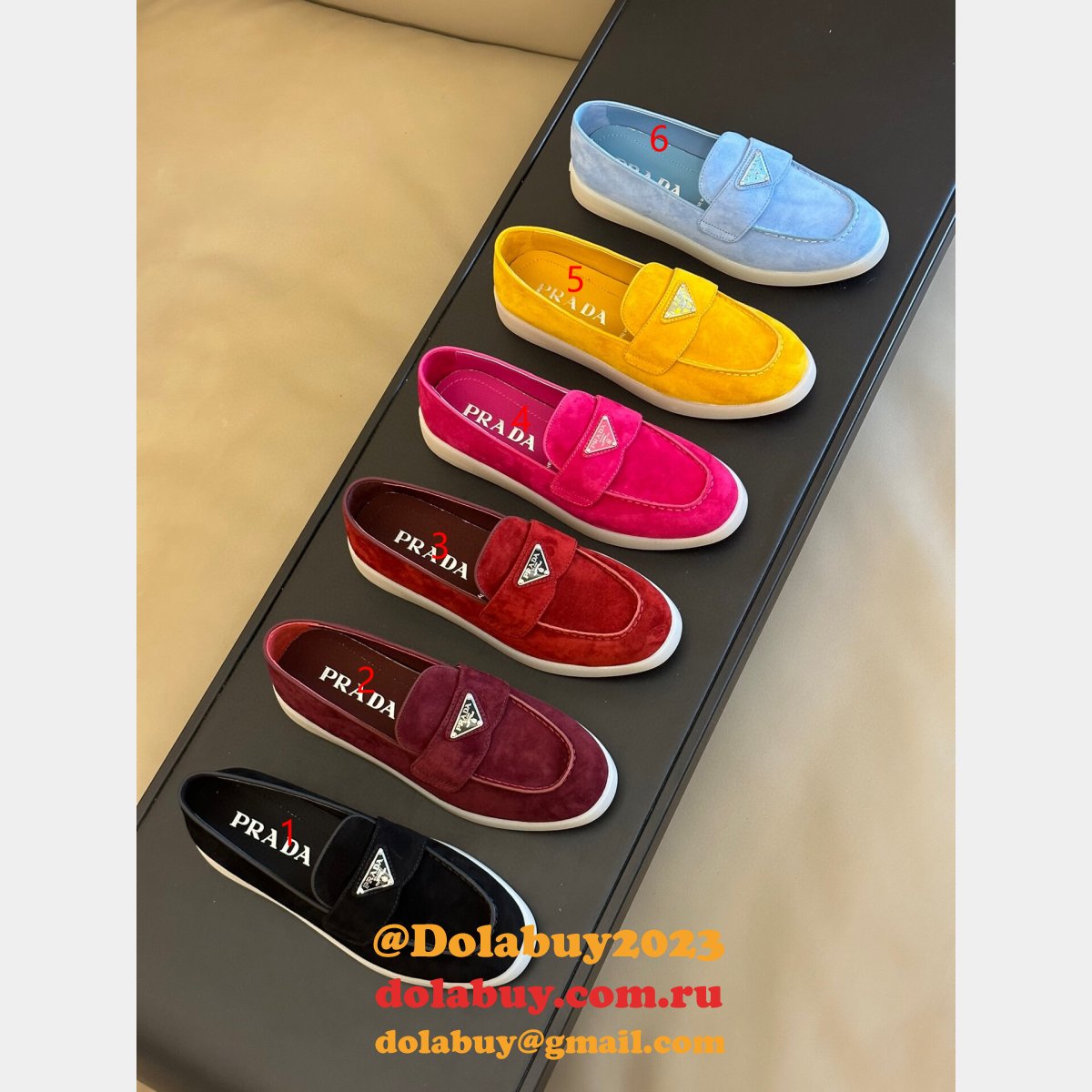 The Best Prada Saint-Tropez High-Quality Replica Shoes Online