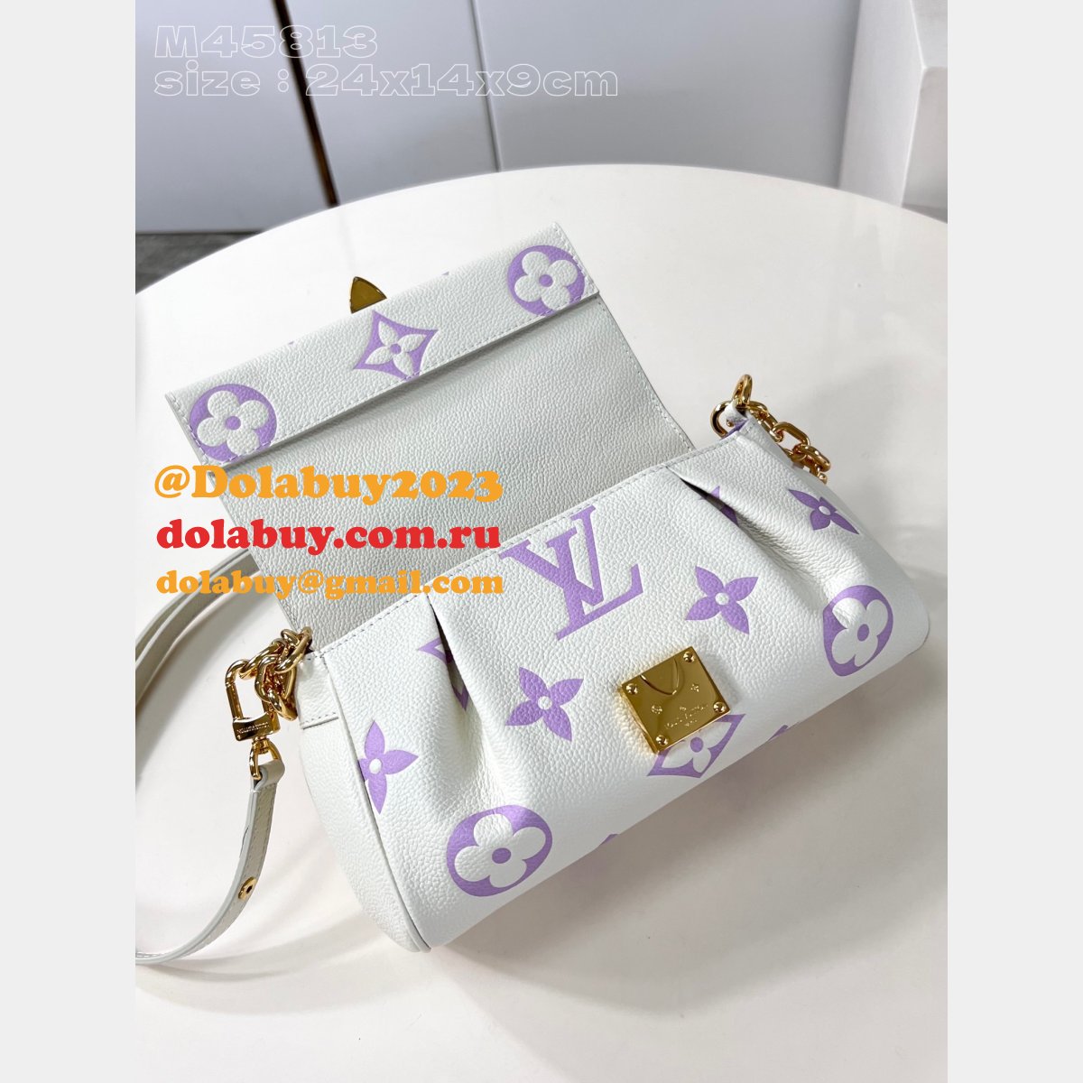 Bicolor Favorite Monogram Empreinte M45813 Knockoff Louis Vuitton Bag