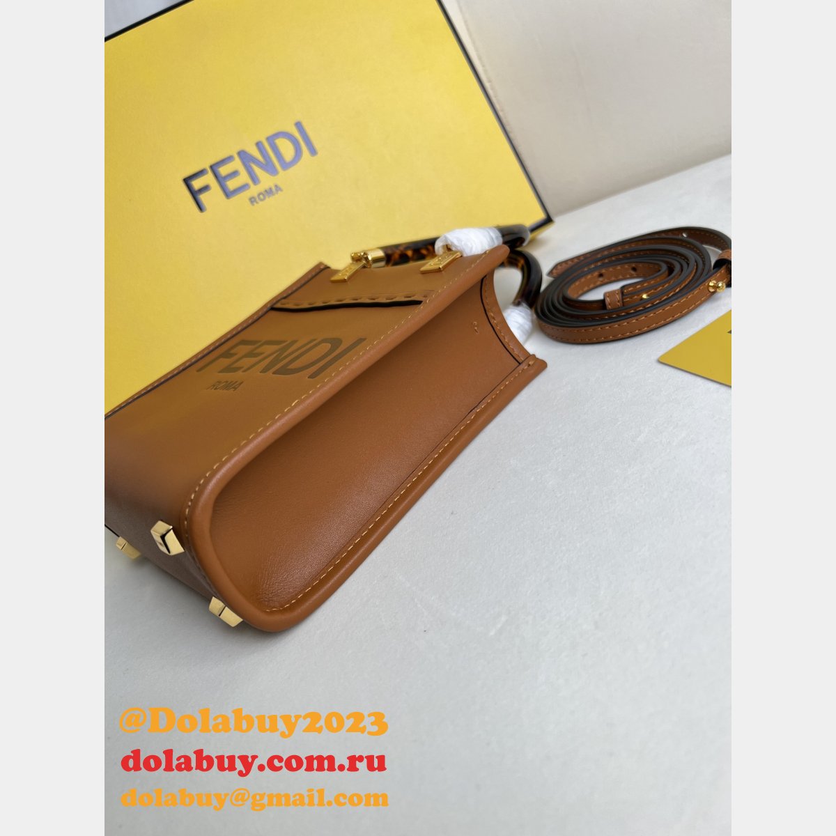 7 star F**di roma sunshine mini handbag
