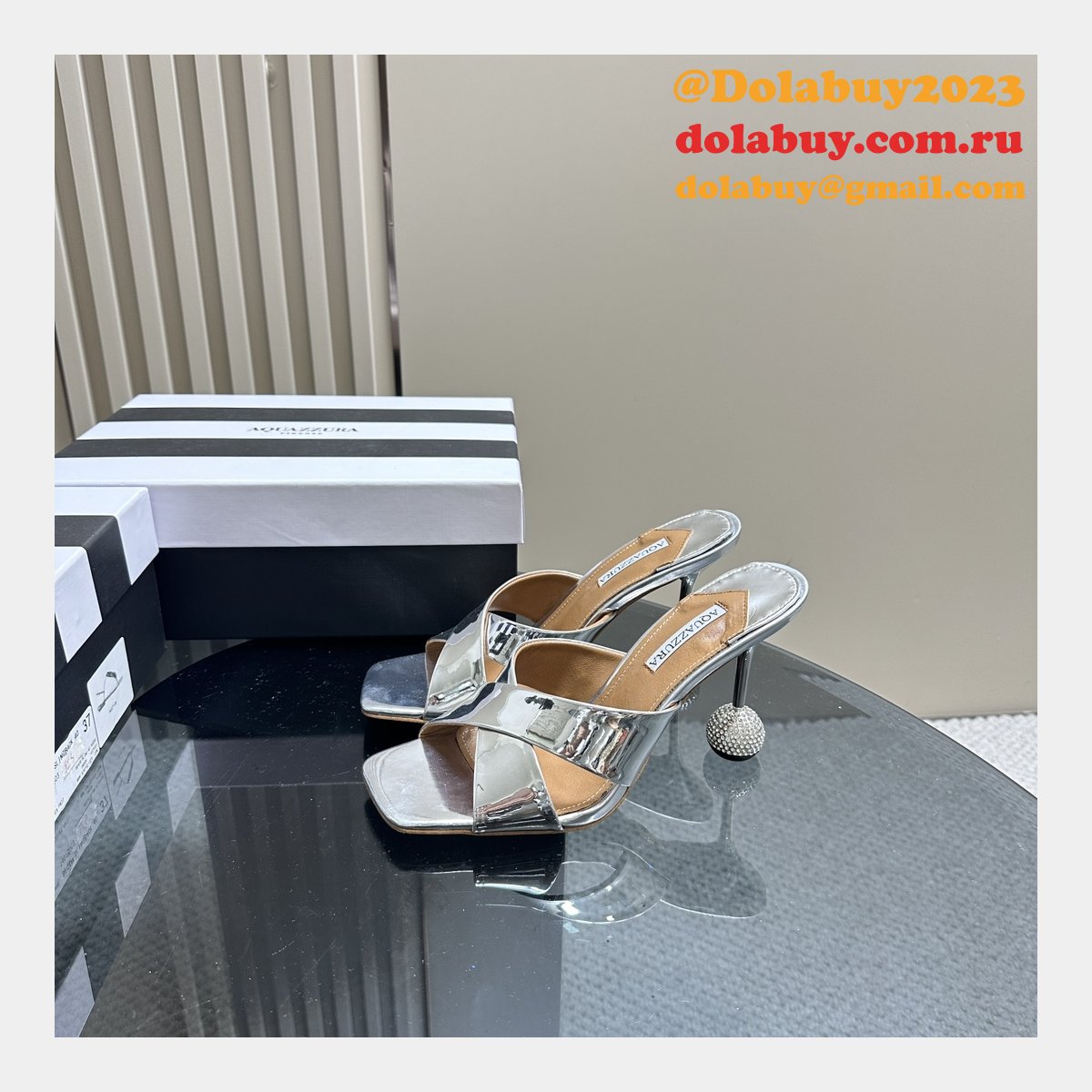 Fashion Heeled Sandals Buy Aquazzura Replica Shoes