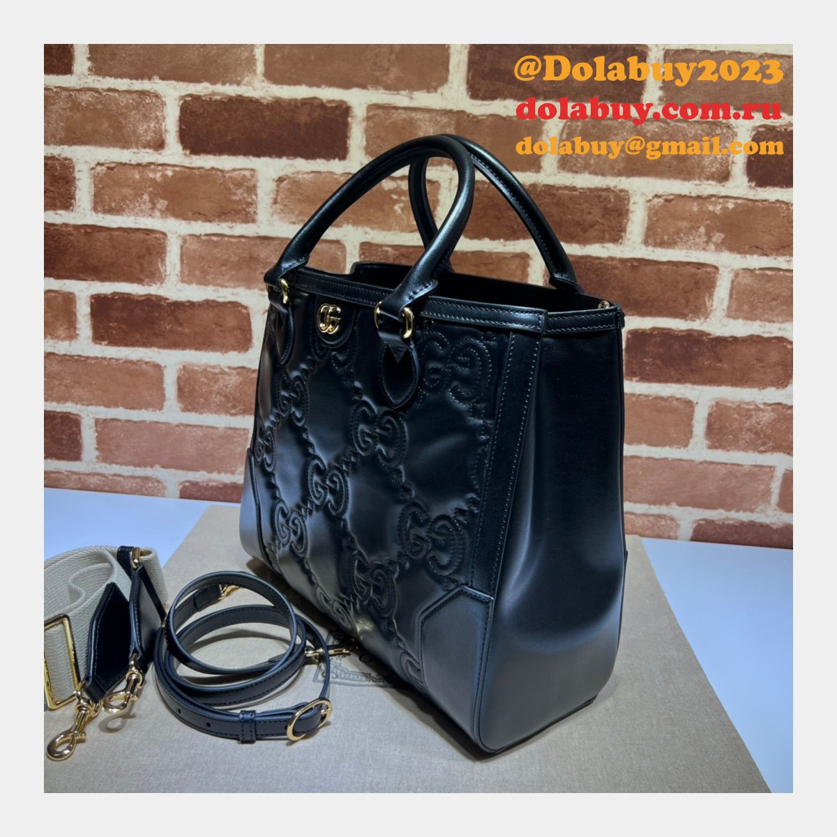 G*u*i high quality replica gg matelasse tote 7 star 728236 bag