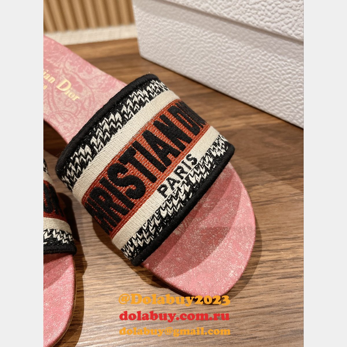 7 Star Inspired DIOR DWAY SLIDE Wholesale