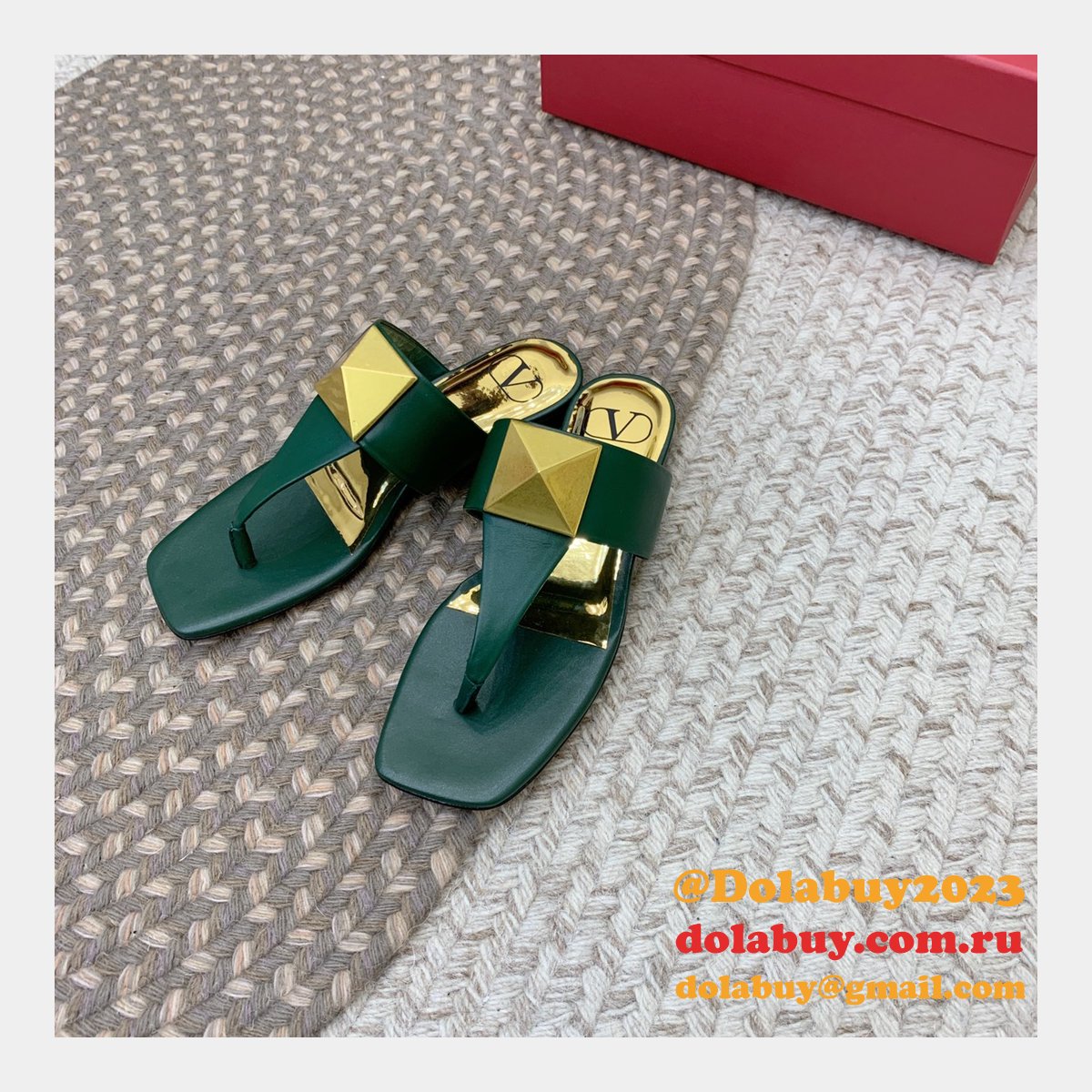 Only Dell high-quality Designer Replica Valentino Shoes