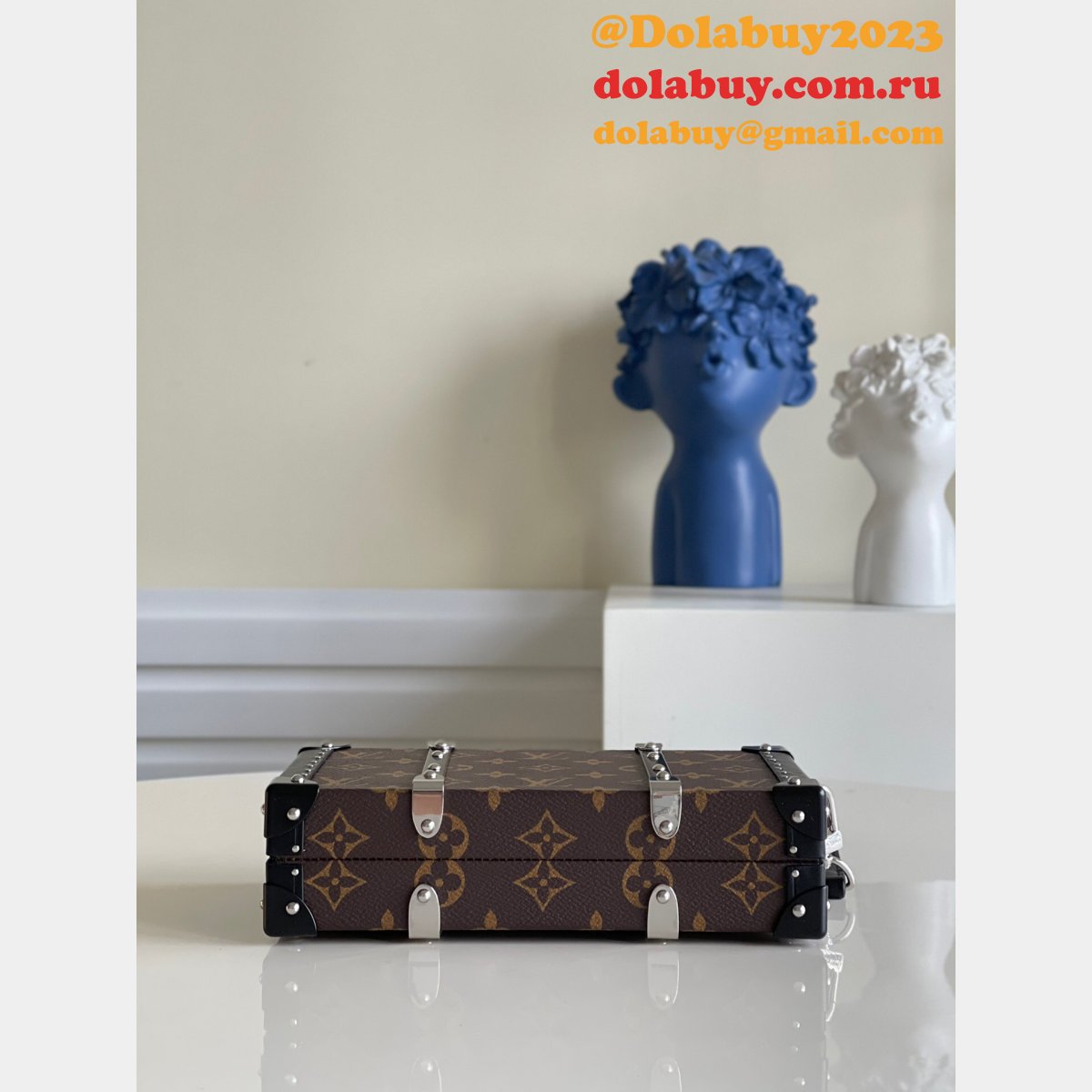 High Quality Replica Louis Vuitton Wallet Trunk Monogram Macassar M20250/M20249 Bags