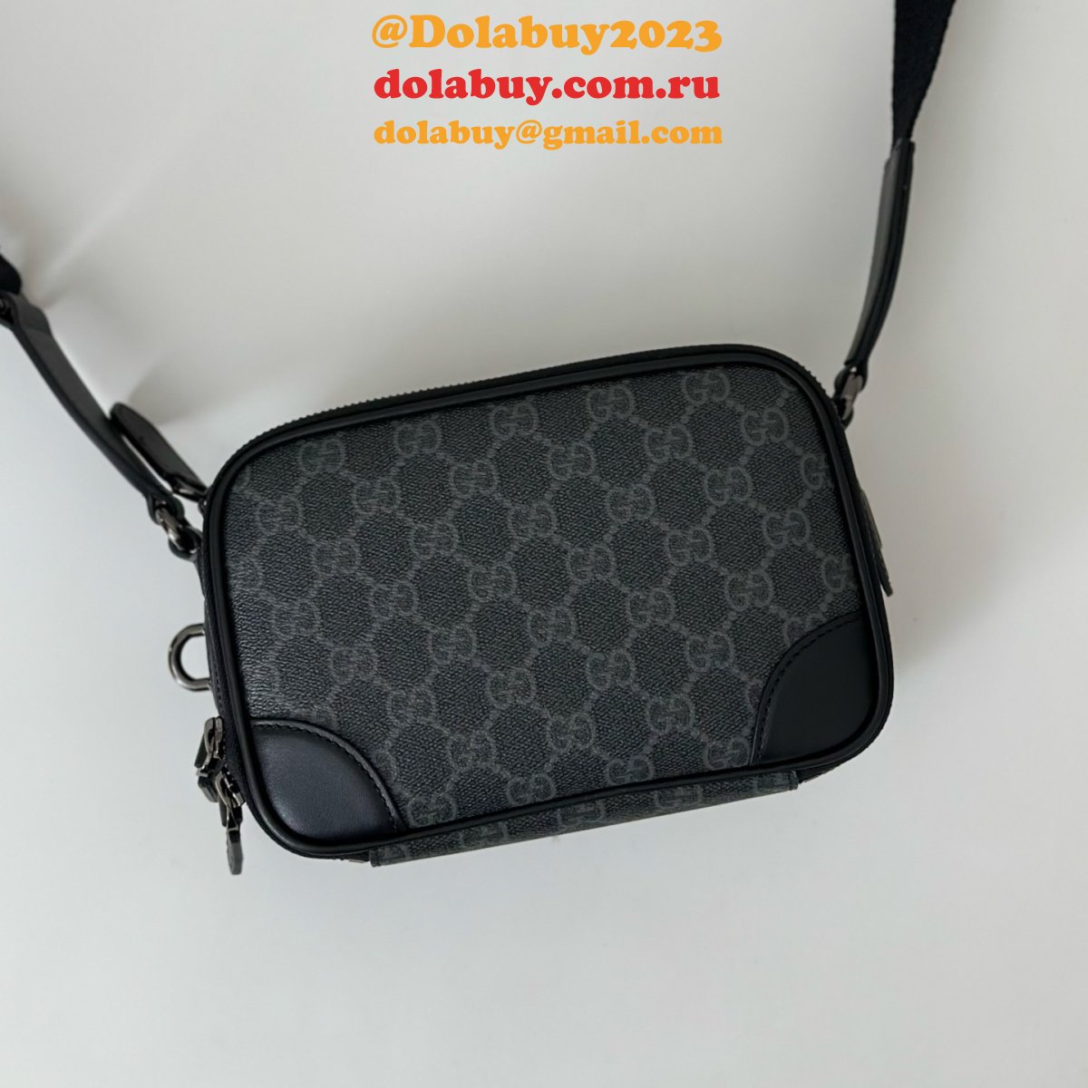 G*u*i gg emblem super mini 821217 designer replica bag
