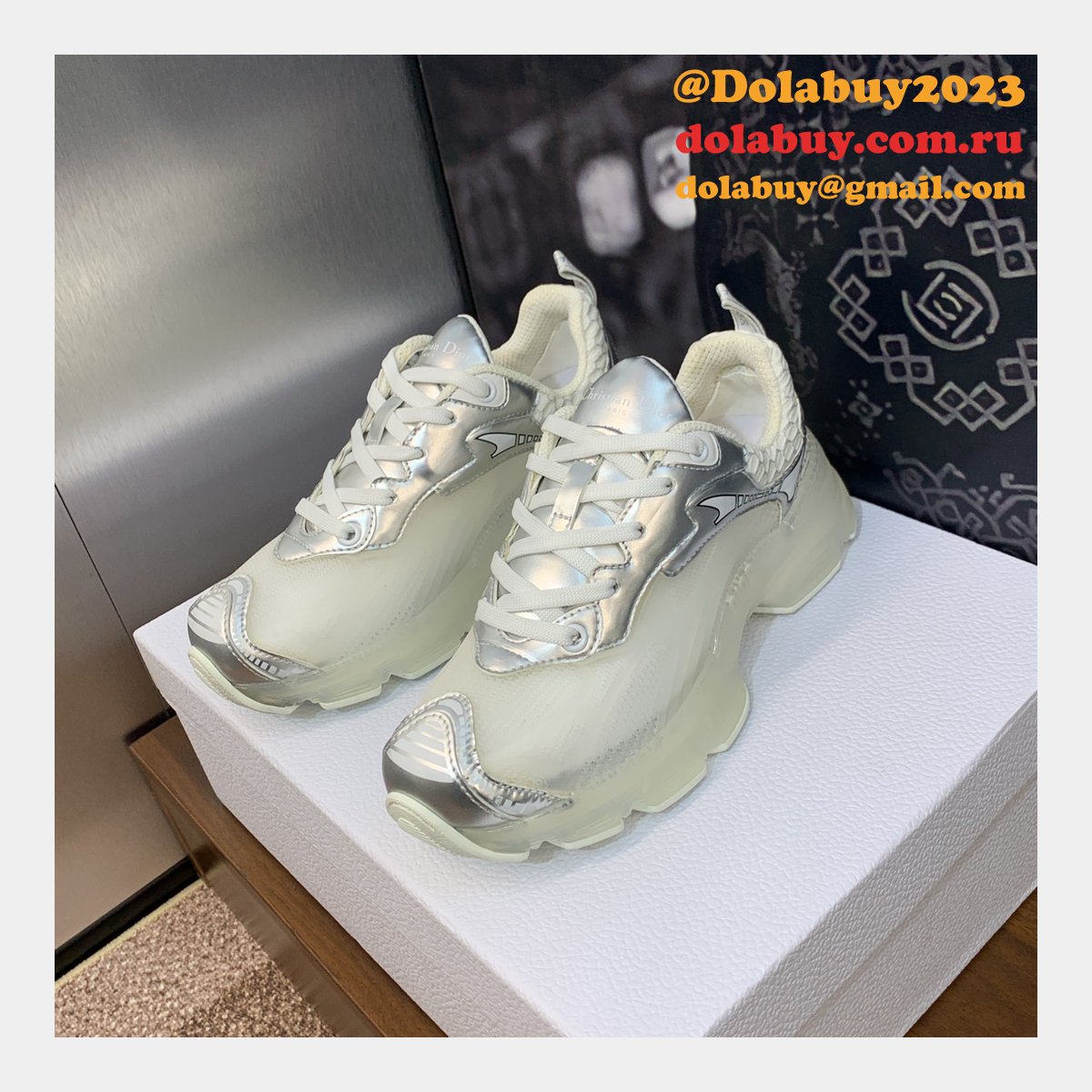 The Best Replicas Dior Vibe Sneakers AAA+ Quality Shoes