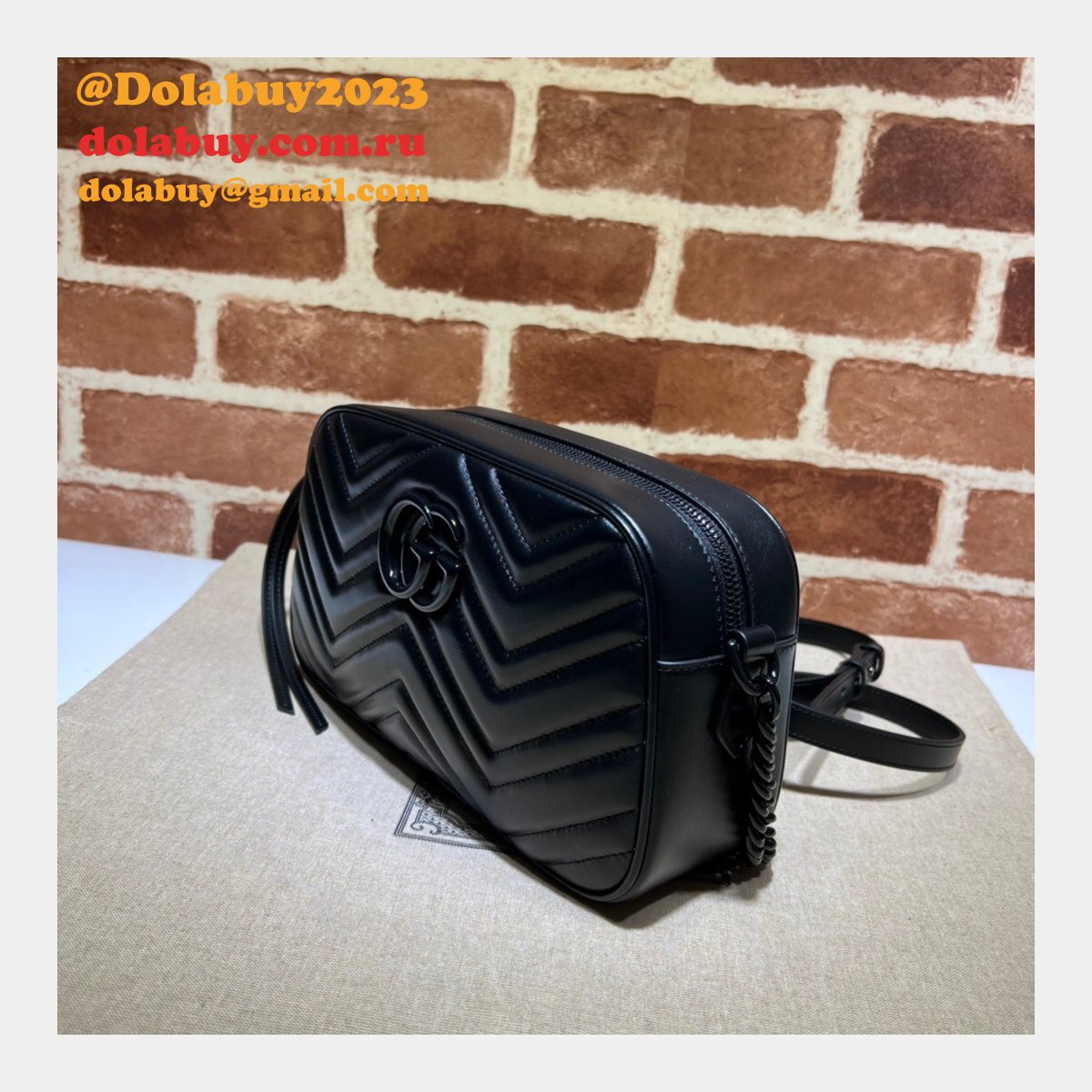 designer knockoff G*u*i 447632 gg marmont shoulder bag