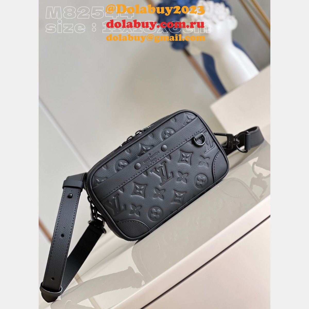 Louis Vuitton Designer Men Shadow Nano Alpha M82544 Replica Bag