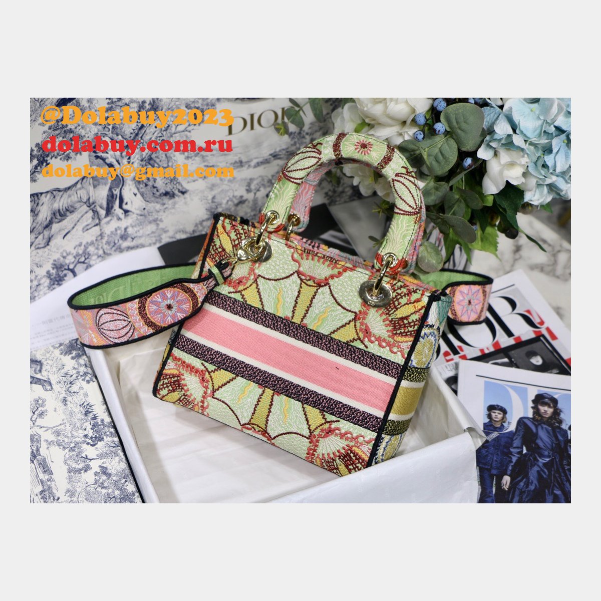 Top Lady Dior 24cm Best Quality