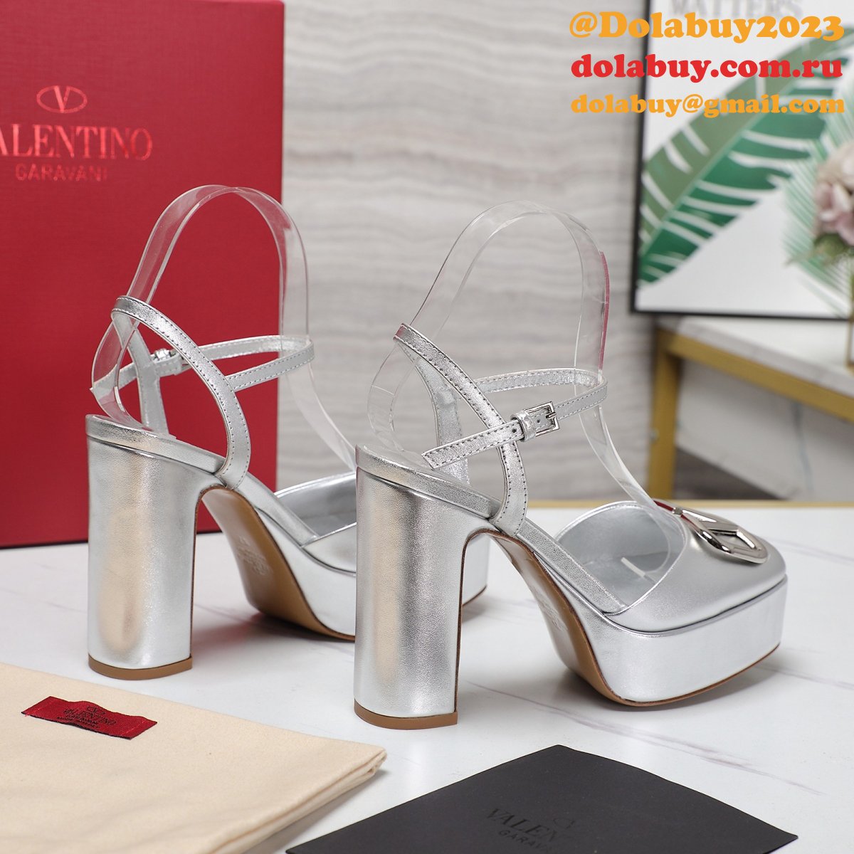 Luxury Valentino Garavani Fashion women shoes