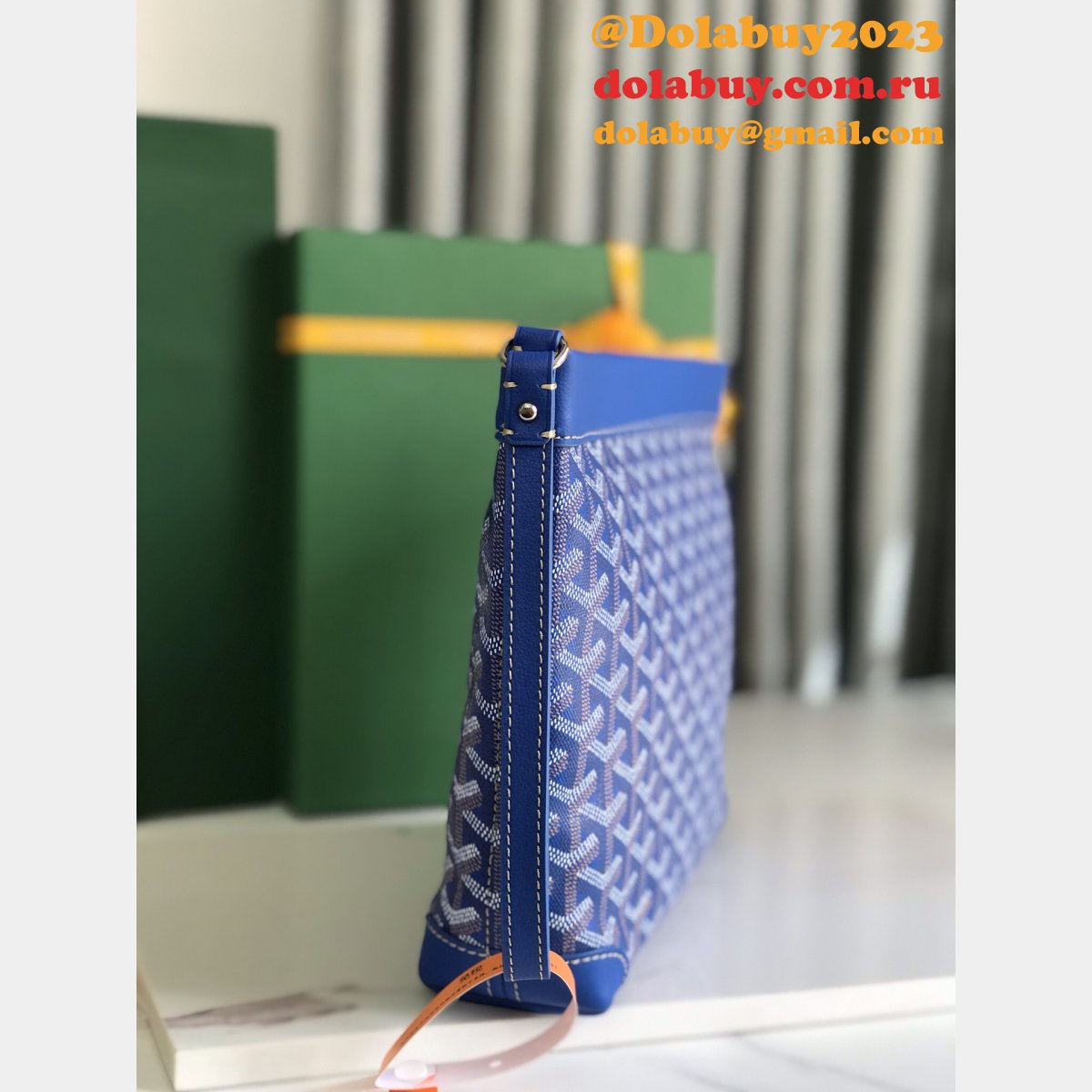Duplicate goyard 1:1 Mirror Conti clutch