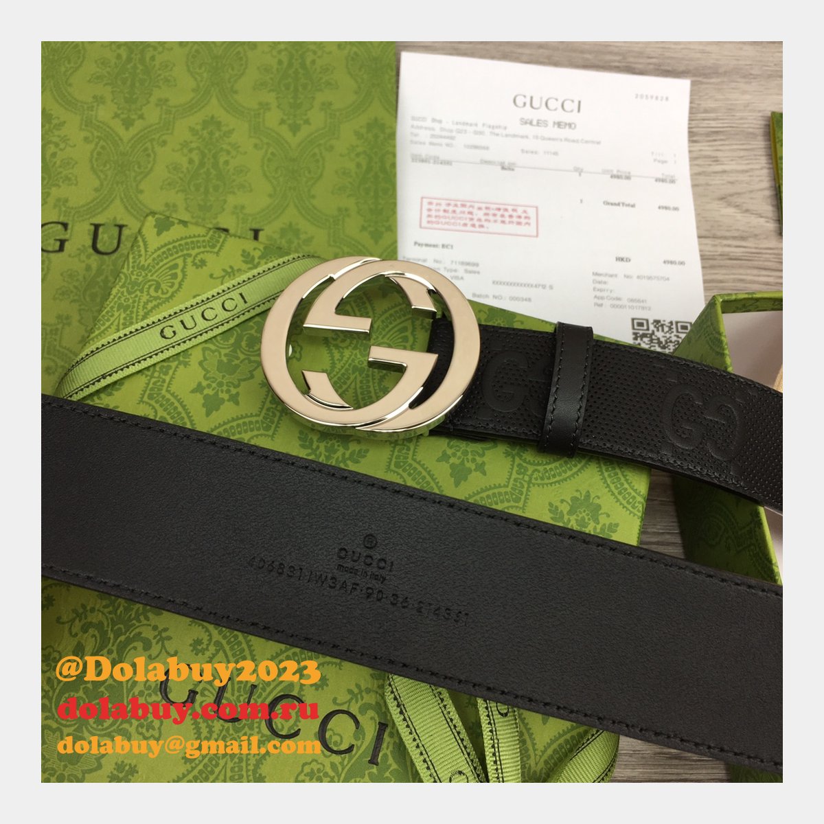 Inspired GG 40mm Cheap Wholesale Belt