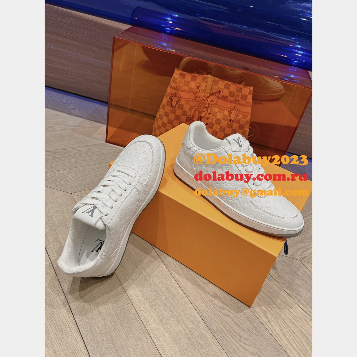 Best Luxury Rivoli Sneaker INSPIRED LOUIS VUITTON